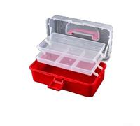 Oniissy 3-Layer Fishing Tackle Box with Cantilever Design - Multifunctional Storage Organizer for Lures and Hooks (Detachable)