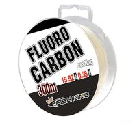 Oniissy 300M Fluorocarbon Fishing Line, Strong Abrasion, 0 3Mm To 0 5Mm, Transparent Water-Resistant All-Purpose, For Anglers White Multiple Thickness Options(0.3mm)