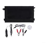 Oniissy 30W Foldable Solar Charger with IP65 Waterproof Rating and Dual USB Ports for Outdoor Use and Device Charging