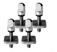 Oniissy 316 Stainless Steel Surfboard Fin Screw with O-For Ring Washer for Paddle Board and Surfing Equipment - 3/4/6pcs Set, Seawater Resistant Hardware(4pc)