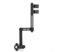 Oniissy 360 Degree Adjustable Umbrella Mount Holder with 15mm Hole Diameter for E-Bikes, Bicycles, Wheelchairs and Strollers - Foldable Design for Outdoor Use