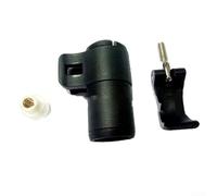 Oniissy 3PCS Trekking Pole Lock Handle for Walking and Hiking Poles, Quick Lock Design Replacement Parts for 14/16/18mm Outdoor Trekking (18 tube outer lock)