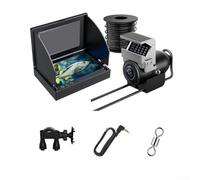 Oniissy 4.3 Inch LCD Fish Finder with 220° For Ultra Wide Angle Underwater Fishing Camera, 1080P Resolution and 8 Hours Battery Life for Professional Fishing and(30m)