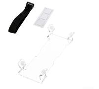 Oniissy 4/5/6 Acrylic Speaker Mount Secure Stylish Holder Attachment for Car Home Outdoor 18.585CM Black Transparent, Securely Designed Acrylic Mount(Is transparent)