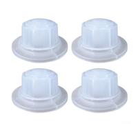 Oniissy 4 Pack Electric Fan Blade Fixing Nut, Compatible With Table Fan Wall Fan Floor Fan 50mm Diameter 8mm Inner Thread Black(white)