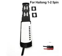 Oniissy 4 Pin 5 Pin E-For Bike Battery Mount Bracket Holder for Hailong 1-2 G56 G70 Electric Components with Mini and For XT60 Female Connectors(1-2 5pin for)