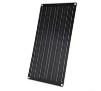 Oniissy 40W 18V Monocrystalline Solar Panel for Outdoor Charging of Phones and Car Batteries with Compact 54x28cm Design, for Ideal for Camping, Boating and Road Trips