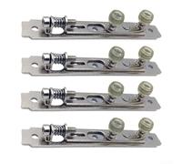 Oniissy 4PC Adjustable Anti-Sway Sliding Door Wheel with Ball Bearings for Smooth Operation and Noise Reduction, Compatible with Wooden Doors, Hollow Sliding Doors and Screens(19.5 * 24)