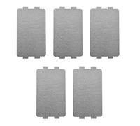 Oniissy 5 PCS Microwave Oven Parts Mica Slice Super Thick Heat Insulation Accessories,Waveguide Cover Mica Plates Sheet for All Microwave Oven or Other Home Appliances, Cut to Size,12x7cm