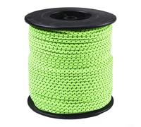 Oniissy 50M 2.5mm Reflective Guyline PP Camping Cord Tent Windproof Rope for Outdoor Camping, Hiking and Survival with High Visibility at Night