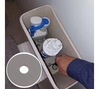 Oniissy 5Pcs Toilet Flush Valve Seal Replacement Kit for Roca Dual Flush Toilets, Rubber Diaphragm Washer Gaskets Compatible with AH0007100R, ID 0.67in OD 2.6in,