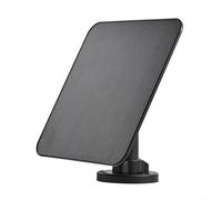 Oniissy 5W 5V Solar Panel Charger, for 360° Adjustable Bracket with 9.84FT Power Cable, USB-C Port, Fast and Efficient Solar Panel Charger for Ring Video Doorbell(Black)