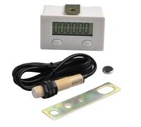 Oniissy 6-Digit Electronic Digital Counter with Magnetic Proximity Sensor Switch for Industrial Punching Machines, Printing Textile Equipment and Auto Repair