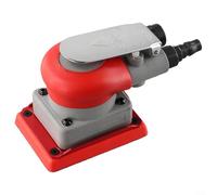 Oniissy 75x100mm Square Pneumatic Air Sander Orbital Finishing Grinder Tool for Car Wood Metal Polishing 10000 RPM 0.6-0.8 Mpa Working Pressure Professional Workshop