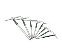 Oniissy 8-Piece T-Shaped Spanner Set with High-Speed Rotating Hexagonal Sliding Rod Extension for Home Disassembly, Furniture Repair and Motor Vehicle Maintenance