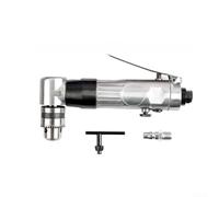 Oniissy 90 Degree Air Angle Reversible Pneumatic Drill with Compact Right-Angle Elbow Design, for Long Lasting Alloy Construction, Hardened Reduction Gear for Efficient Torque,
