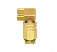 Oniissy 90 Degree Copper Garden Sprayer Connector for Agricultural Spray Equipment, 22x1.5 and 1/2 Inch Sizes, Compatible with Plunger and Hose Systems(4 Points)