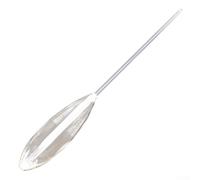 Oniissy Acrylic Sinking Fishing Float for Fly and Casting Bobbers, 5/10/15/20g Weight Options, Transparent Terminal Tackle for Freshwater Fishing, Compatible with(15g)