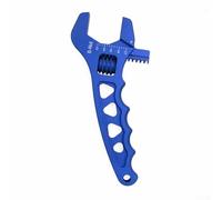 Oniissy Adjustable Aluminium Wrench 3AN-16AN Fittings Multi-Purpose Hand Tool with Ergonomic Grip 175mm Lightweight Construction for Hose Fitting Applications(Blue)