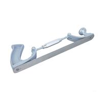 Oniissy Adjustable Carbon Steel File Holder, Curved Tooth Steel File Holder 14 Inch Car Body Polisher Adjustable Angle Screw Double-Side Carbon Steel Design Dry or Water Use(C)