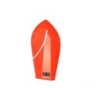 Oniissy Adjustable Weight Fishing Diving Board Trolling Tool with Artificial Bait Diver Plate for Upper and -Level Migratory Fish and Bluefin Tuna in Various Sizes(11#(330mm) Orange and White)