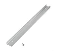 Oniissy Aluminium Alloy T-Track 30mm Miter Slot Rail for Woodworking Benches, Compatible with T-Screw and Quick Acting Clamps, Optional 300mm to 600mm Lengths, Silver(400mm)