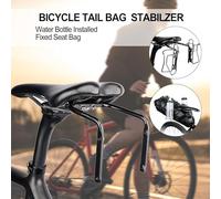Oniissy Aluminum Alloy For Bike Saddle Bag Stabilizer Bracket with Water Bottle Holder and Rear Rack Mount for Cycling Accessories, Wear Resistant Stainless Steel