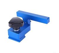 Oniissy Aluminum Alloy Mitre Track Stopper for Standard T-Track, Fence Flip Stop Block for Precision Woodworking, Adjustable Length Limit Tool for Table Saw and Miter(30 Type)