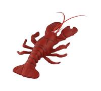 Oniissy Artificial Lobster Model Kitchen Decoration Realistic Seafood Restaurant Display Props Marine Theme Party Home Decor Table Centerpiece Red 36cm