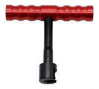Oniissy Auto Body Repair Dent Puller Kit, Paintless Dent Removal Tool with T-Handle, ABS+Iron Construction, Red + Black, for Professional and DIY Vehicle Dent Repair