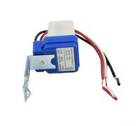 Oniissy Automatic Street Light Switch Photo Control Sensor with Day On Night Off Function for 12V-220V AC/DC Input, Maximum Load Current 10A, For Ideal for Road,(12V)