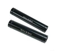 Oniissy Bike Front Wheel Thru Axle Adapter - 20Mm To 15Mm - 100/110mm Front Hub Convertor - Quick Release Mountain Bike Thru Axle Hub Adapter(110x20 to 110x15)