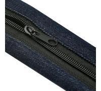 Oniissy Blue Welded Torch Cable Cover with Pull Chain for Air-Cooled Torches #9 and #17 Series, 4.5cm Wide When Closed, Available in Multiple Lengths from 4m to 20m(4meter)