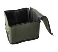 Oniissy Canvas Gas Tank Storage Bag Outdoor Camping Storage Container Holder For Multiple Gas Canisters With Protective Cover Waterproof Green 24.5x16.5x22cm
