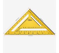 Oniissy Carpentry Triangle Ruler Square Tool ABS Plastic Multi-Angle Marking Right Angle Measuring Layout Tool for Woodworking DIY Professional Projects(C)