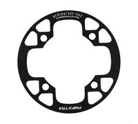 Oniissy Crank Chain Guard 104BCD Sprocket Chain Protector for Road For Bike, 6061 For Ultra-Light Aluminum Alloy, Available in Black Red Blue Gold Silver(Black 32-34T)
