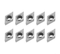 Oniissy DCGT11T304-AK H01 DCGT32.51 Carbide Turning Inserts for Aluminum and Non-Ferrous Metal Machining, Precision Finishing and -Finishing Blades for for CNC Lathe