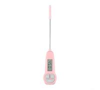 Oniissy Digital Cooking Thermometer LCD Display Food Temperature Probe For BBQ Meat Candy Water Temperature Measurement(PINK)