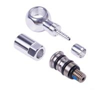 Oniissy Disc Brake Hose Adapter with D8M5 Bolt for Banjo Fitting Compatible with For XOD GOODTASTE ZOOM875e Disc Brakes - Silver Aluminum Alloy