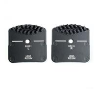 Oniissy Disc Brake Pads for BR-M8020/M820/M9120, Resin Material with Fin Design for Heat Dissipation, Compatible with H03A HO3C DO2S DO3S Models, 1 Pair Disc