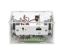 Oniissy DIY Parts Speaker Full Range Speaker Assembly Kit BT Compatible Clear Sound Quality Electronics Soldering Project Remote Control Volume 3W Stereo Music Player(DIY parts+speaker+casing)