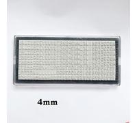 Oniissy DIY Rubber Type Stamp with 3mm, 4mm and 6.4mm Character Heights for Digital Letter Stamping and Craft Projects, Includes A-Z Letters and 0-9 Numbers with(4mm)