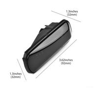 Oniissy DOT for sae Approved Amber LED Side Marker for Honda Civic 1996 | Amber for smd LEDs, smoked lens, fits Civic 96-00, IP67 waterproof, DOT for sae approved