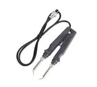 Oniissy Double Soldering Iron Tweezer Handle Clip Heating Plier for 902 ESD with Elbow Design, Quick Heating Element for Circuit Board Repair and Chip Soldering in