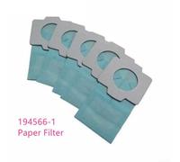 Oniissy Dust Bags for Cordless Vacuum Cleaner, Replacement Paper Filter Bags with Multi-Grade Filtration Compatible with For Makita DCL182Z/DCL182/DCL140Z/DCL180Z and CL100/CL10(5pcs)