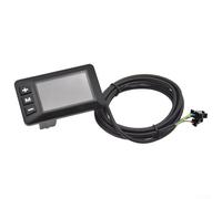 Oniissy E-For Bike Display 24V 36V 48V Color LCD Screen with 5 Pins and 2 Pins Light Cable for Electric Components Using No.2 Communication Protocol