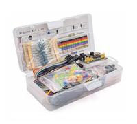 Oniissy Electronic Component for Starter Kit with Box,830 Breadboard Cable Resistor Electronic Component Basic Starter Kit for Arduino