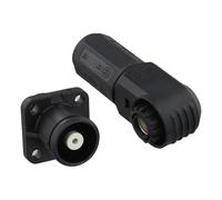 Oniissy Energy Storage Connector 120A/200A Quick Terminal with IP67 Protection for Battery Storage Systems, Power Cabinets and Electric Vehicles(200A-black)