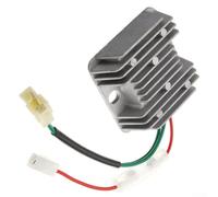 Oniissy Engine Voltage Regulator Rectifier 178F/186F For Kipor Kama Diesel Generator 12V 3-Wire AVR Battery Charging Component Aluminium Grey Replacement Part