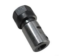 Oniissy ER11 Collet Chuck Spindle Extension Rod for Motor Shaft Lathe Tools - Silver & Black Steel Construction with 3mm, 1/8", 4mm, 5mm, 6mm, 1/4", 8mm and 10mm Size(ER11-8mm)